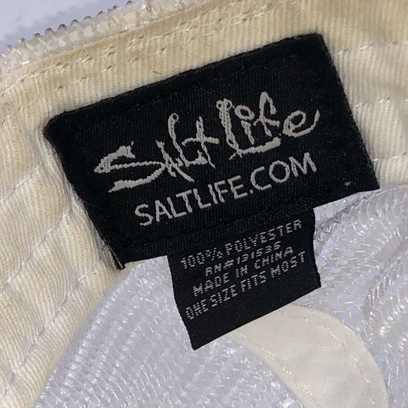 Salt Life Lager Trucker Baseball Beer Hat Cap Mesh Snap Back Adjustable - Picture 15 of 16